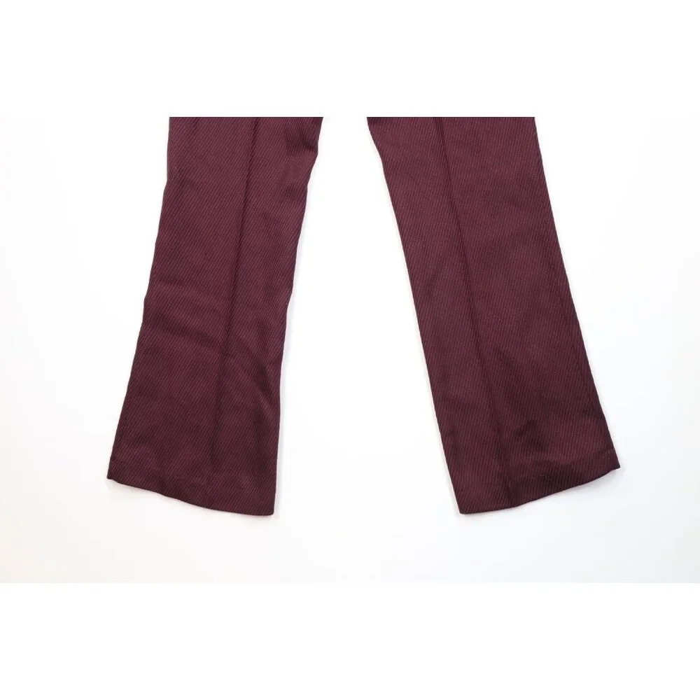 Vintage 70s Lee Mens 34x31 Whipcord Ribbed Knit Corduroy Bell Bottoms Pants USA - Picture 12 of 12
